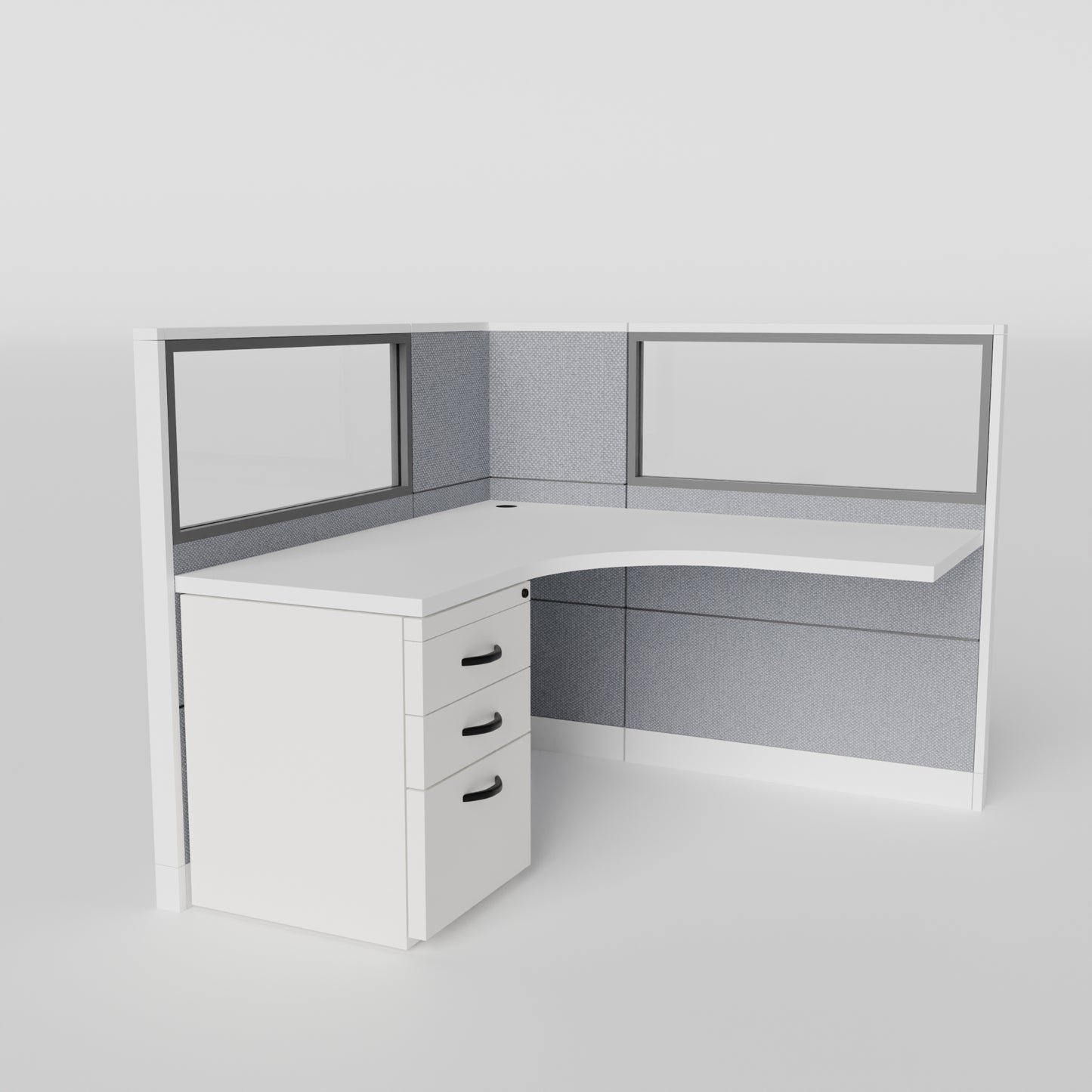 Knoll Reff L-Shape Workstation