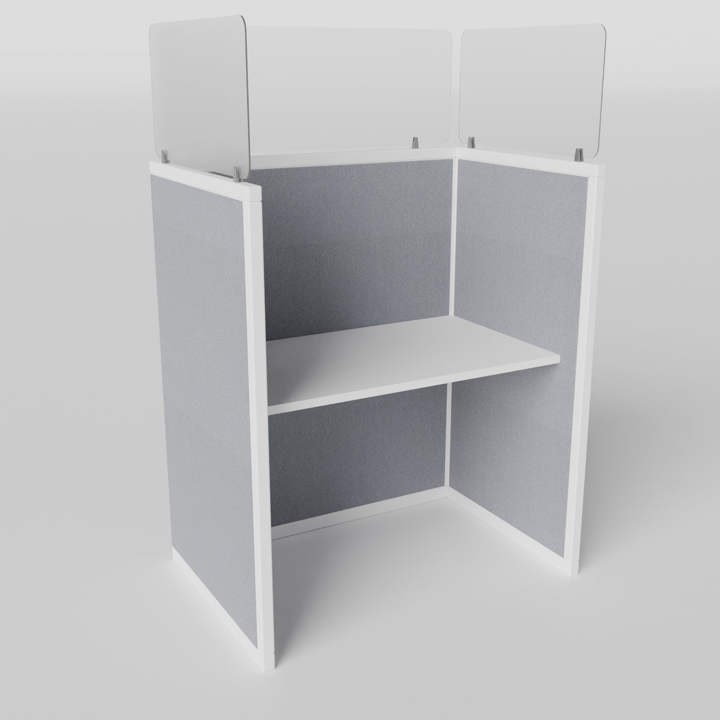 Cubicles with Glass Steelcase