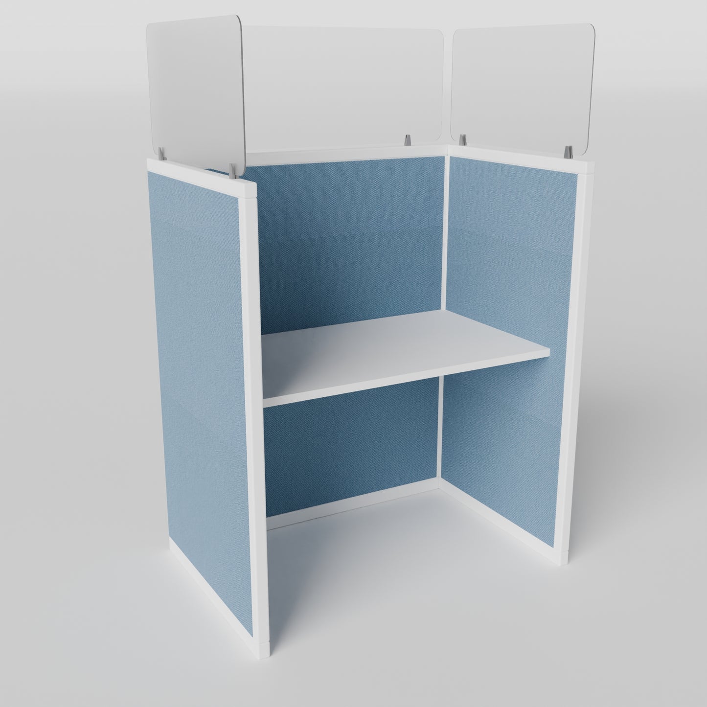 Cubicles with Glass Steelcase